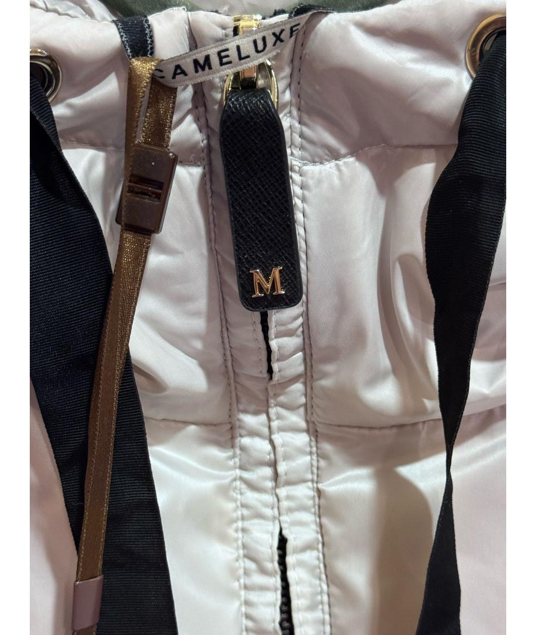 MAX MARA THE CUBE Серая полиэстеровая куртка, фото 4