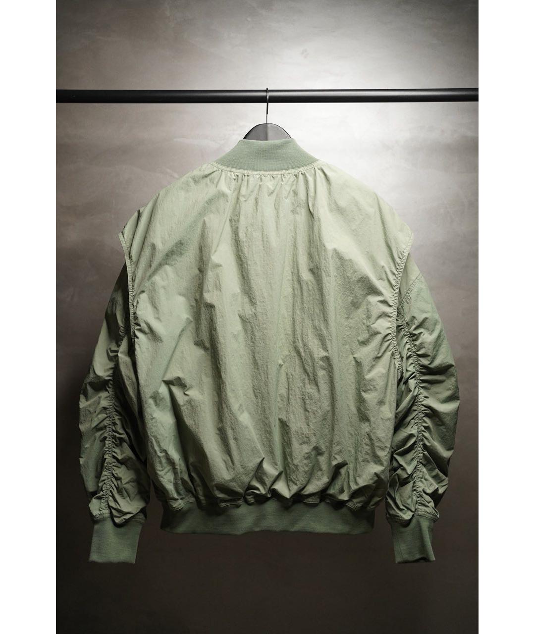 CANADA GOOSE Зеленая полиэстеровая куртка, фото 4