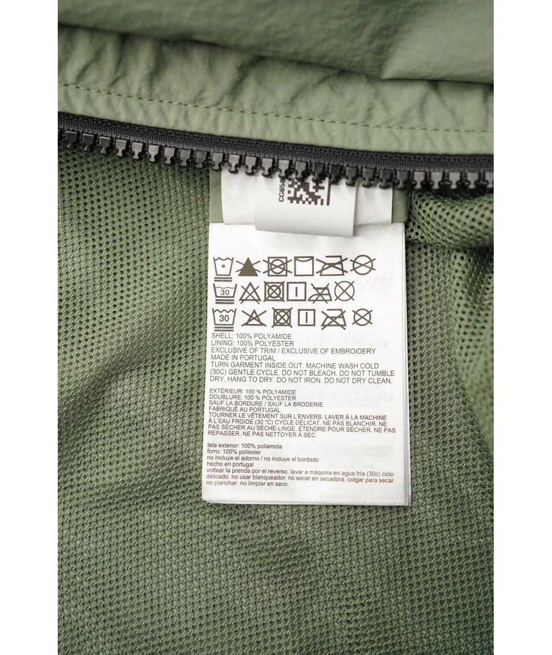 CANADA GOOSE Зеленая полиэстеровая куртка, фото 7