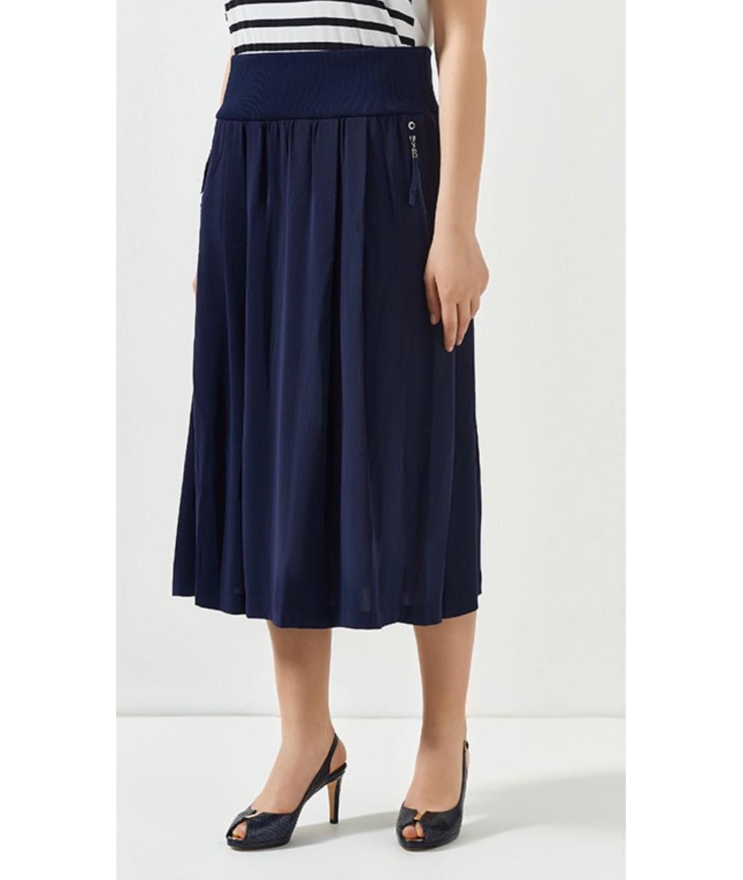 BOGNER Синяя юбка миди, фото 3