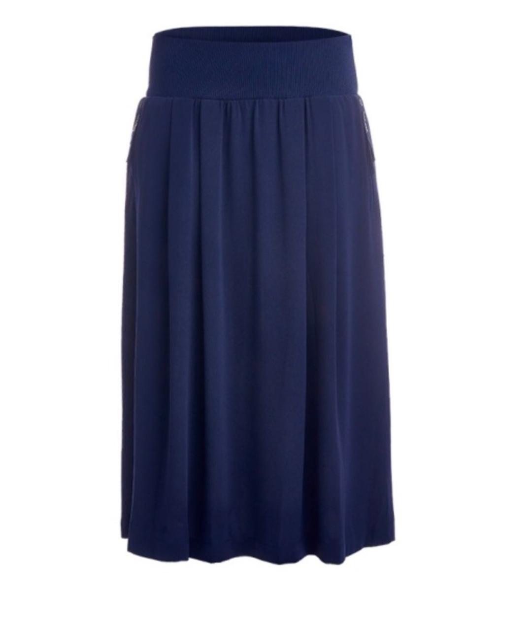 BOGNER Синяя юбка миди, фото 1