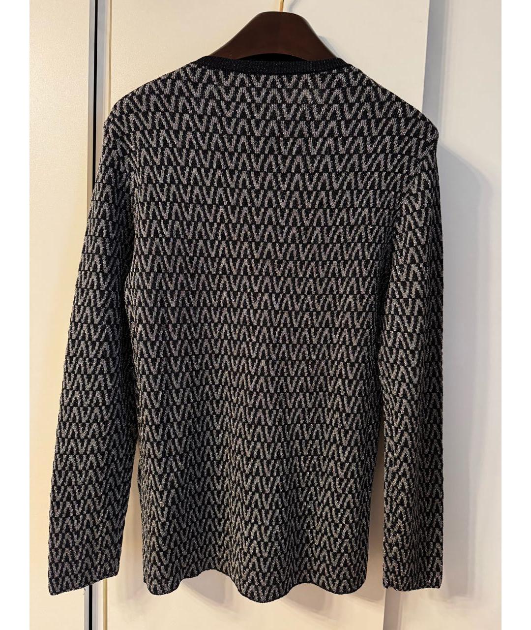 VALENTINO Черный вискозный джемпер / свитер, фото 2