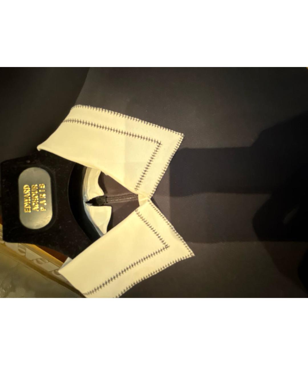 CHRISTIAN DIOR Черное шерстяное платье, фото 3