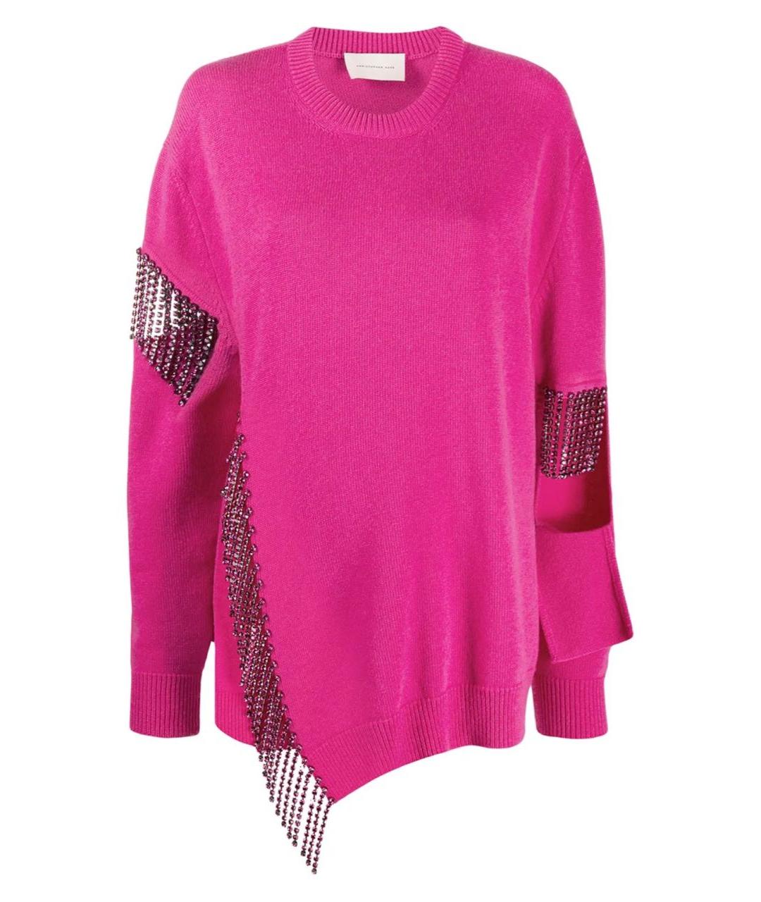 CHRISTOPHER ESBER Серый шерстяной джемпер / свитер, фото 1