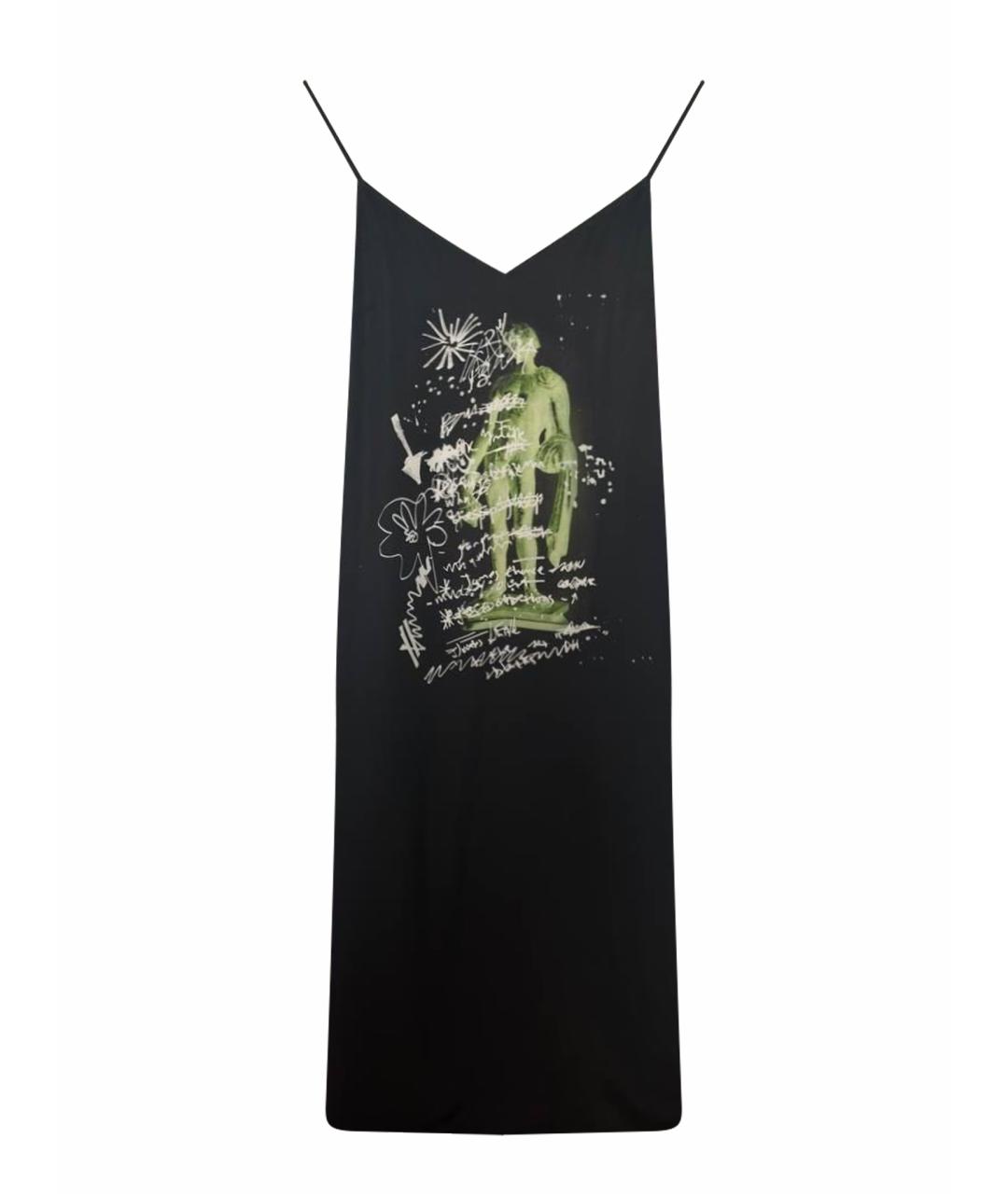 PROENZA SCHOULER Черное вискозное повседневное платье, фото 1