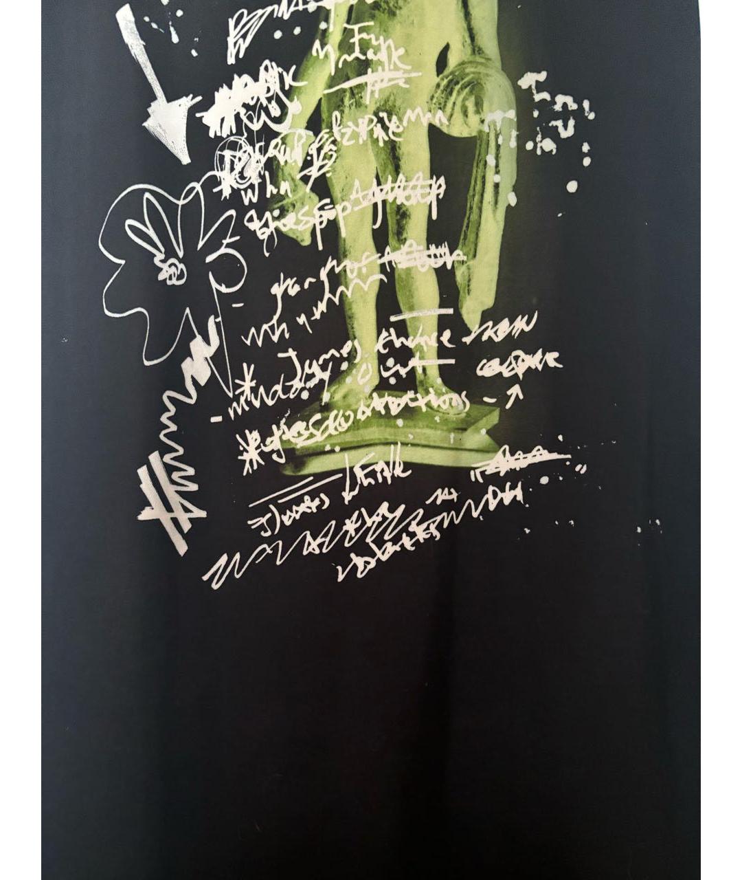 PROENZA SCHOULER Черное вискозное повседневное платье, фото 4