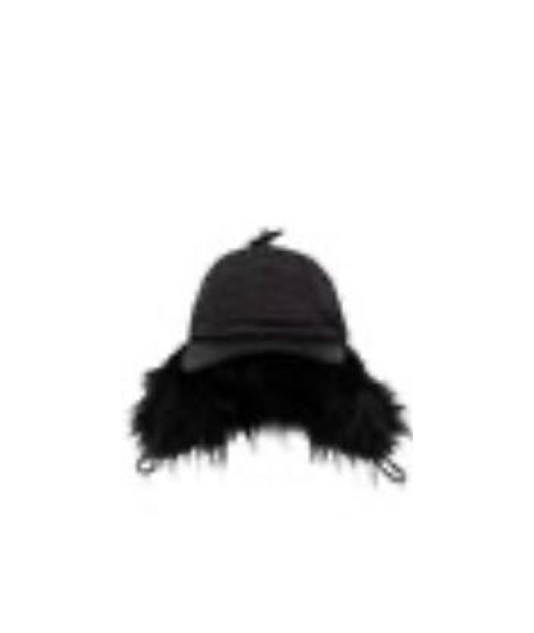 DSQUARED2 Черная хлопковая шапка, фото 6