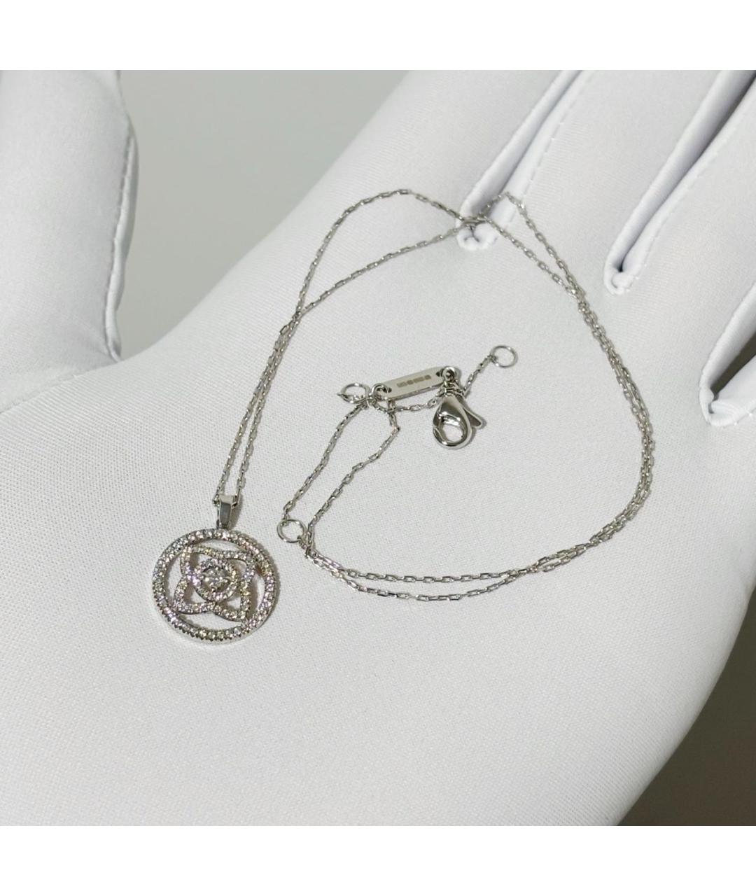 DE BEERS Белое колье из белого золота, фото 6