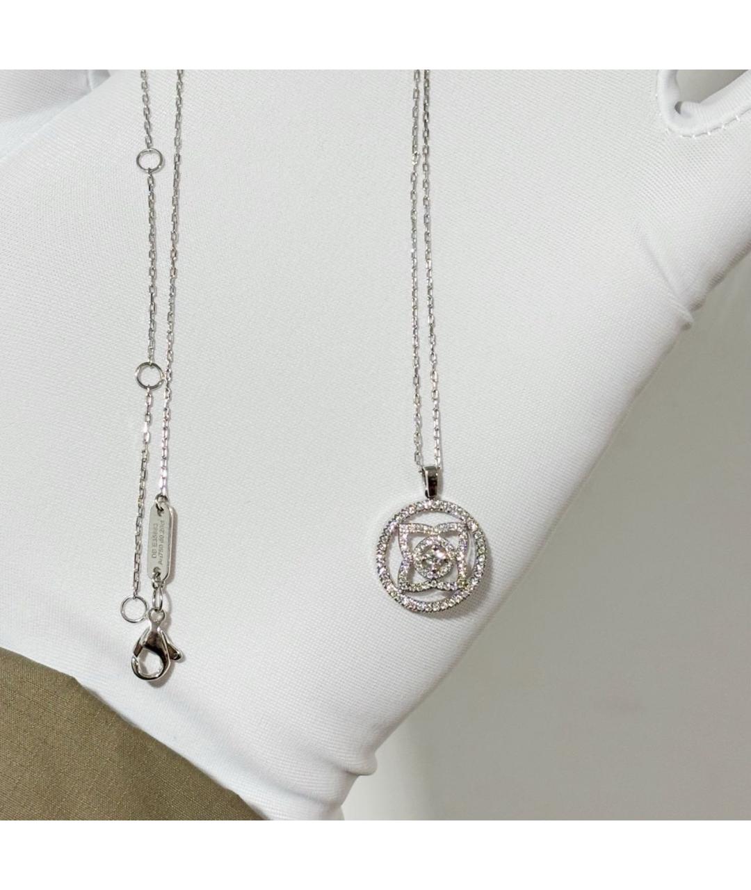 DE BEERS Белое колье из белого золота, фото 4