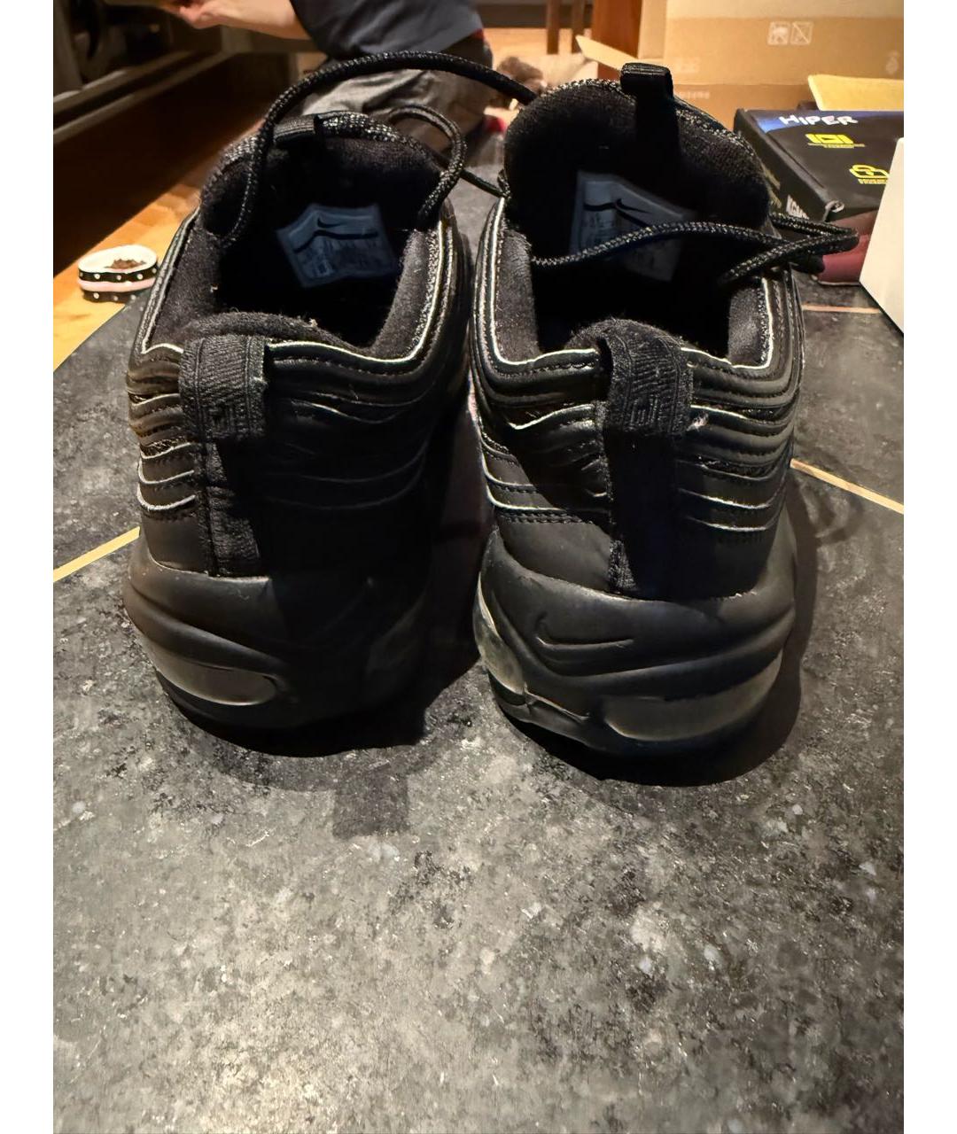 NIKE Черные замшевые кроссовки, фото 4