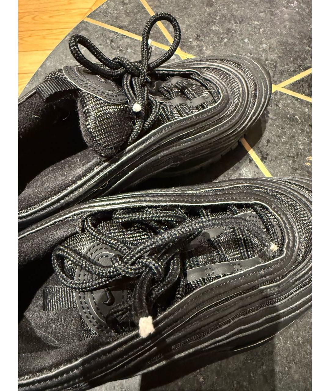 NIKE Черные замшевые кроссовки, фото 7