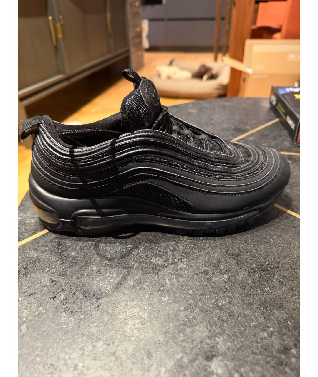 NIKE Черные замшевые кроссовки, фото 8