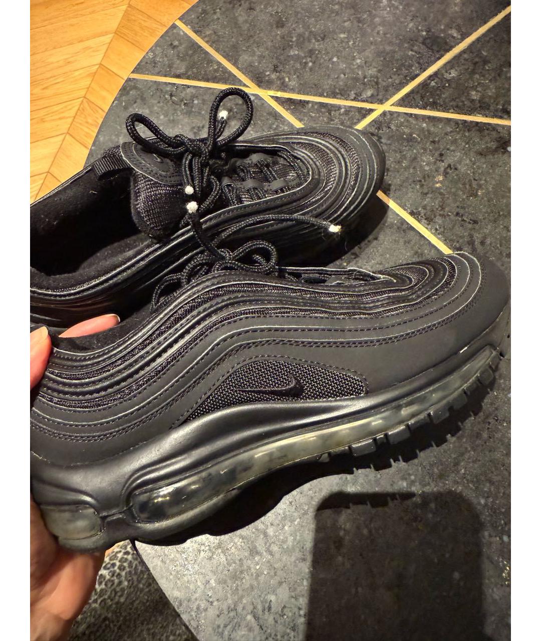 NIKE Черные замшевые кроссовки, фото 6