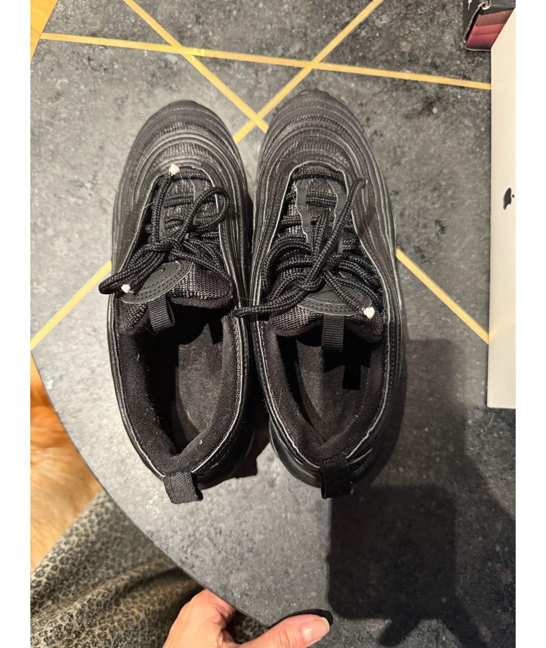 NIKE Черные замшевые кроссовки, фото 3