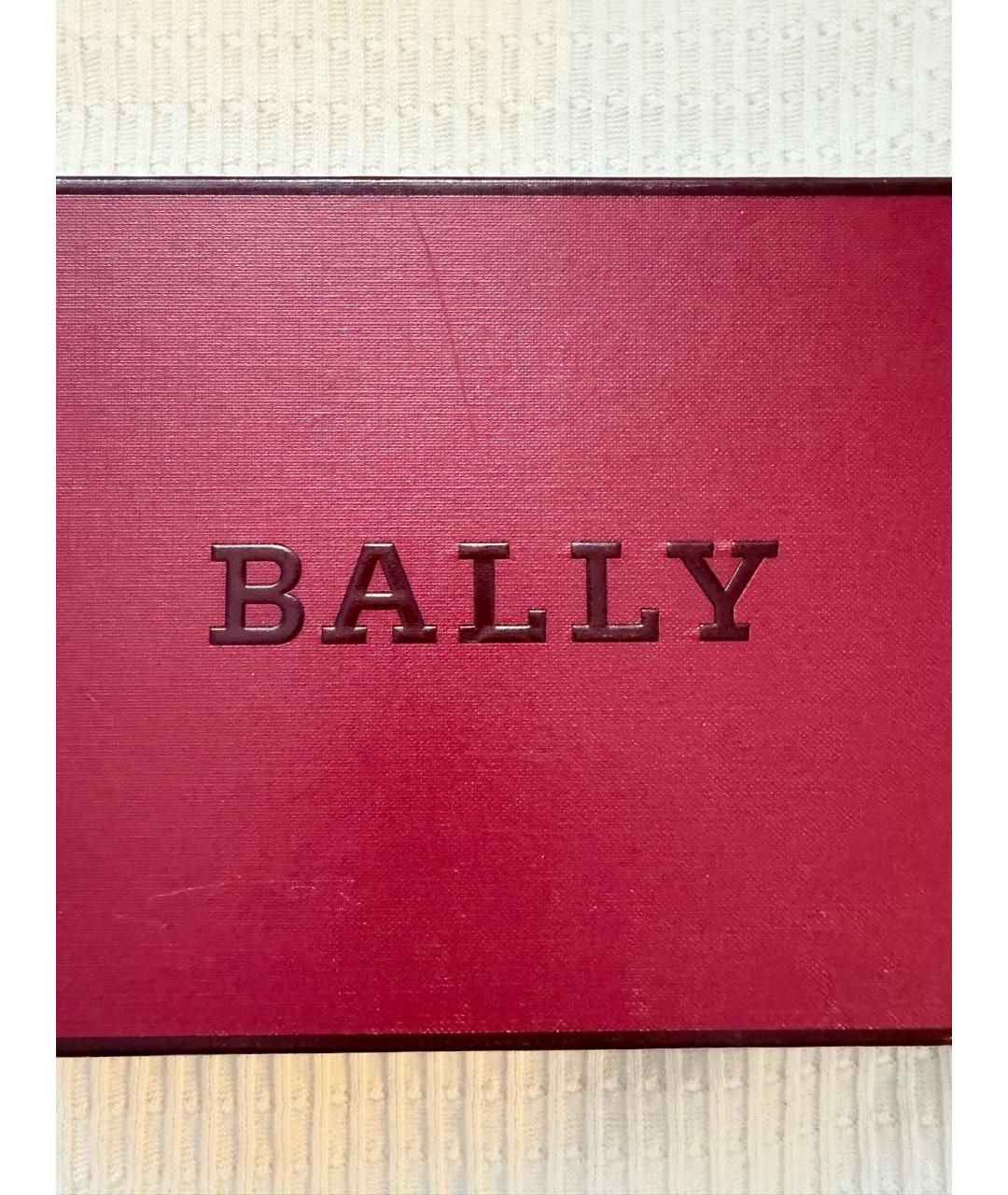 BALLY Черные кожаные туфли, фото 8