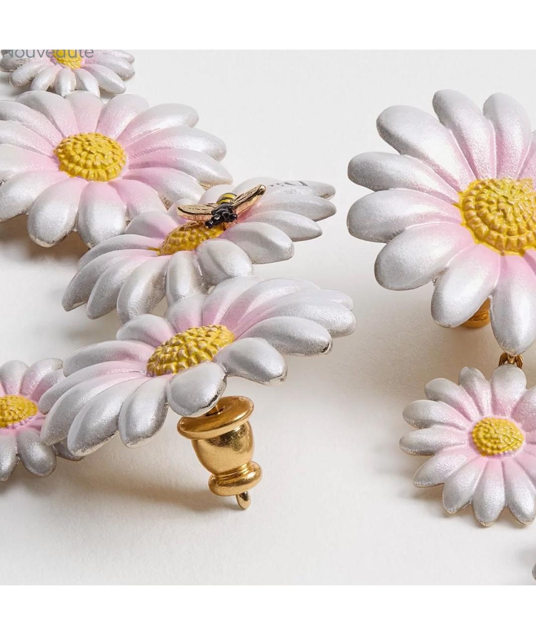 CHRISTIAN DIOR Розовые серьги, фото 2