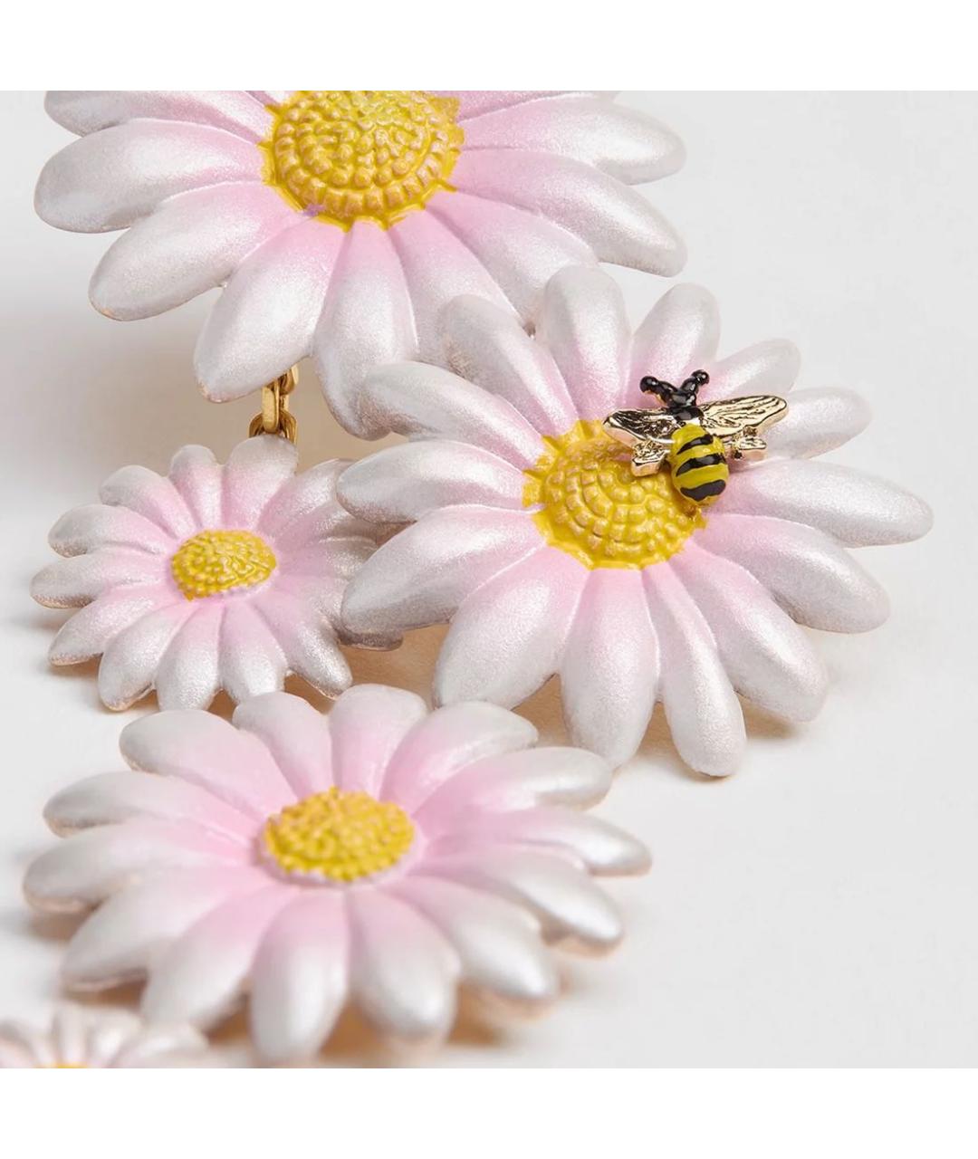 CHRISTIAN DIOR Розовые серьги, фото 3