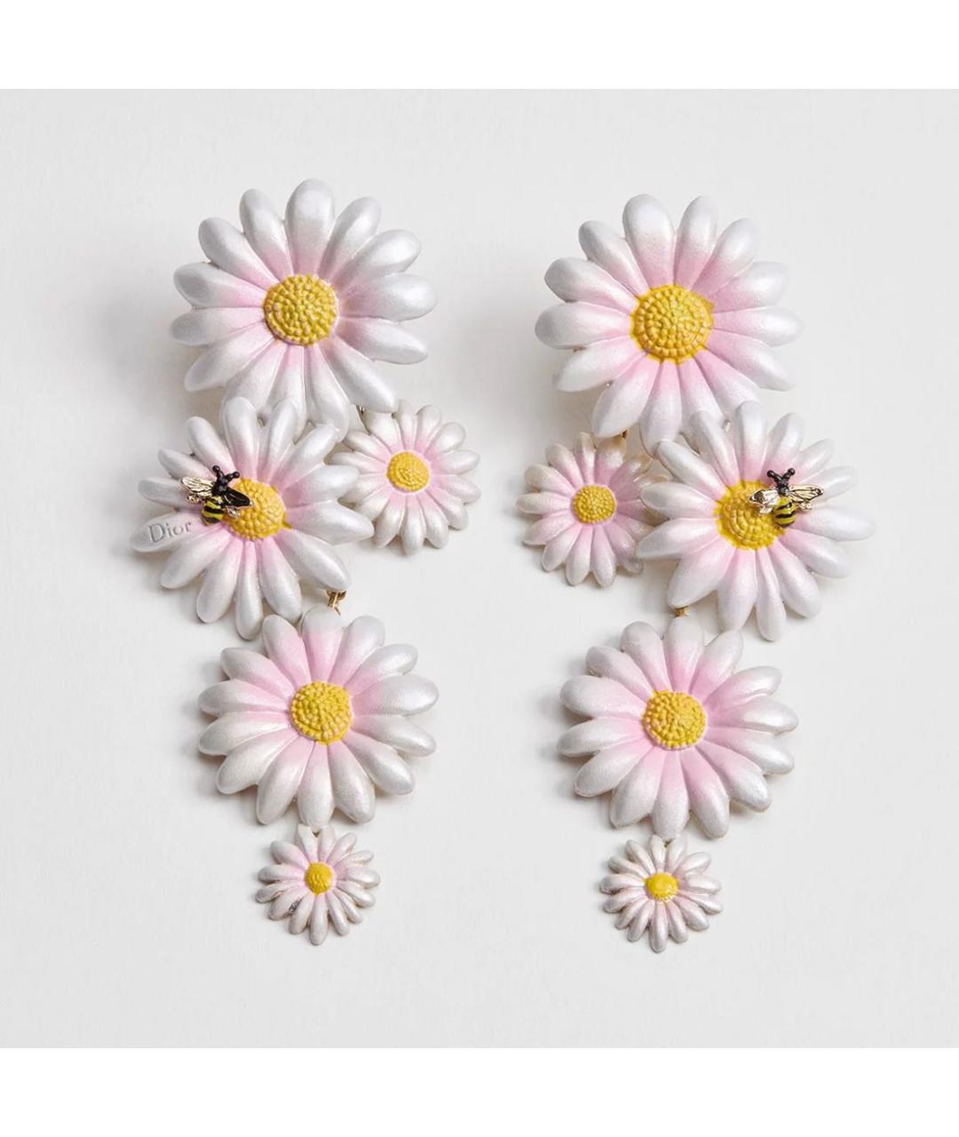 CHRISTIAN DIOR Розовые серьги, фото 4