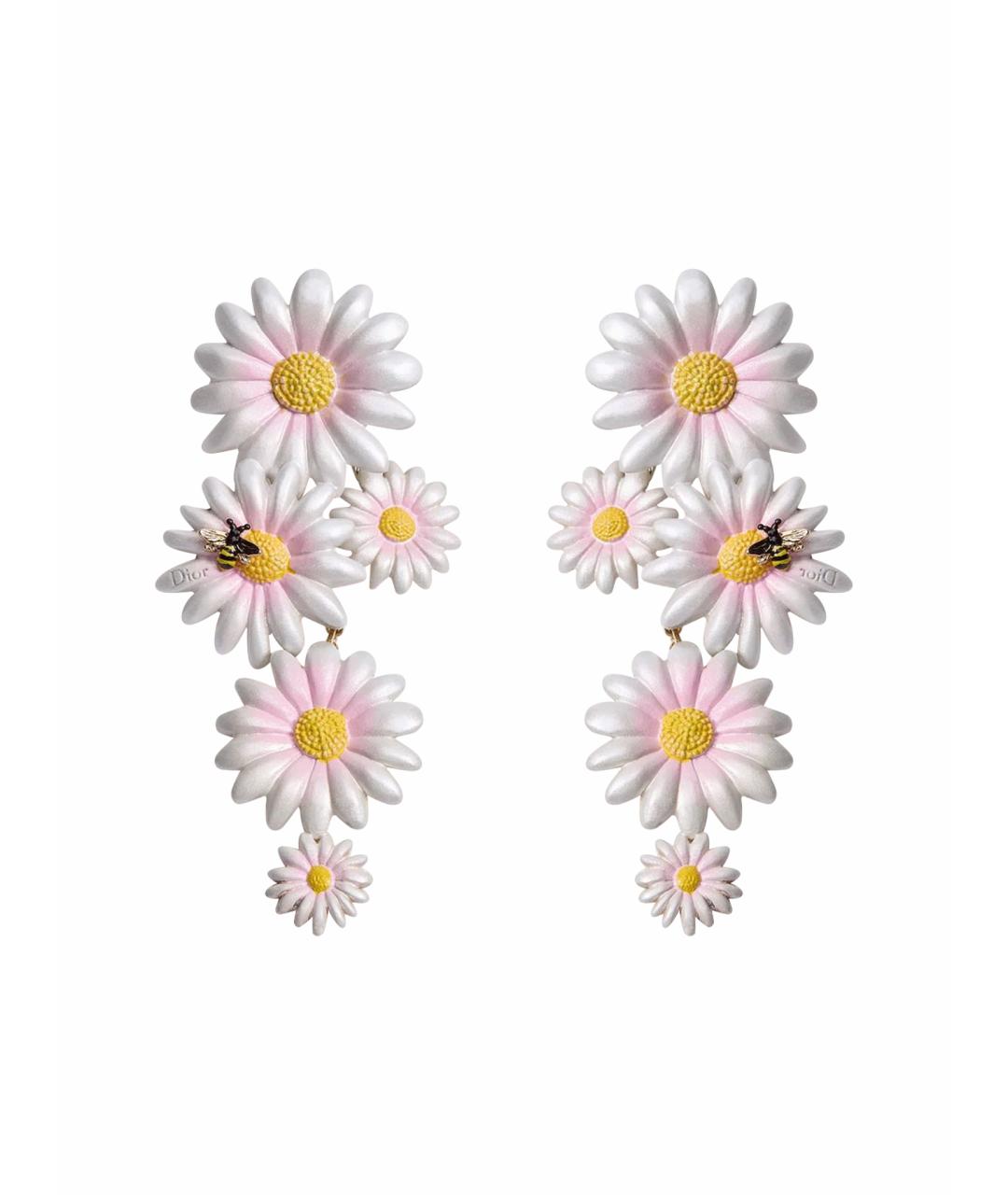 CHRISTIAN DIOR Розовые серьги, фото 1