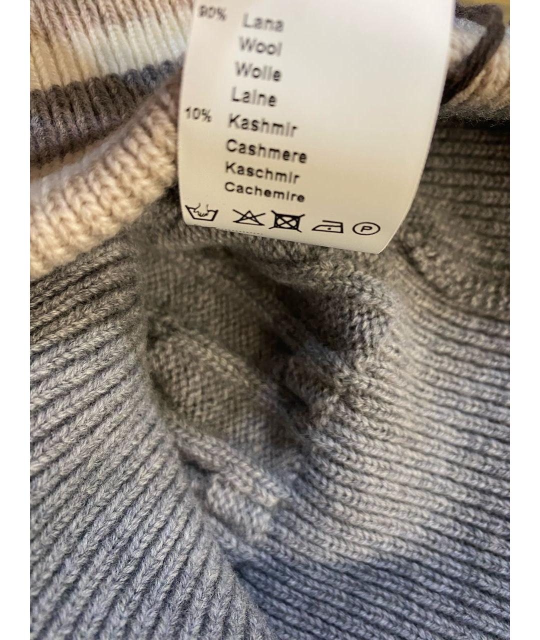 PESERICO Серая шерстяная шапка, фото 3