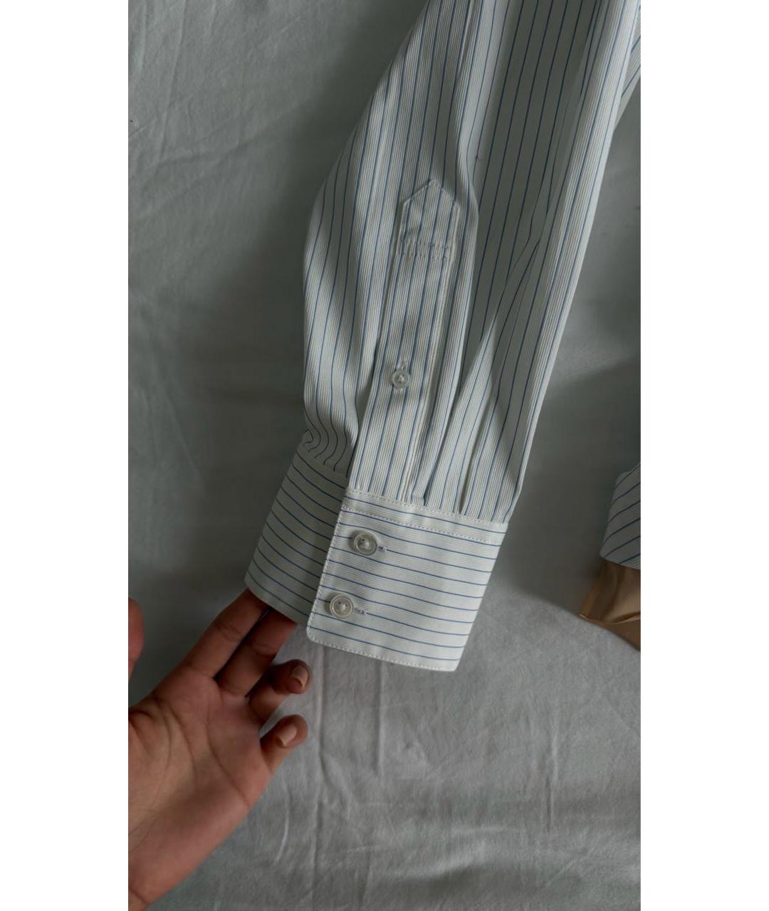 ALEXANDER WANG Белая хлопковая блузы, фото 3