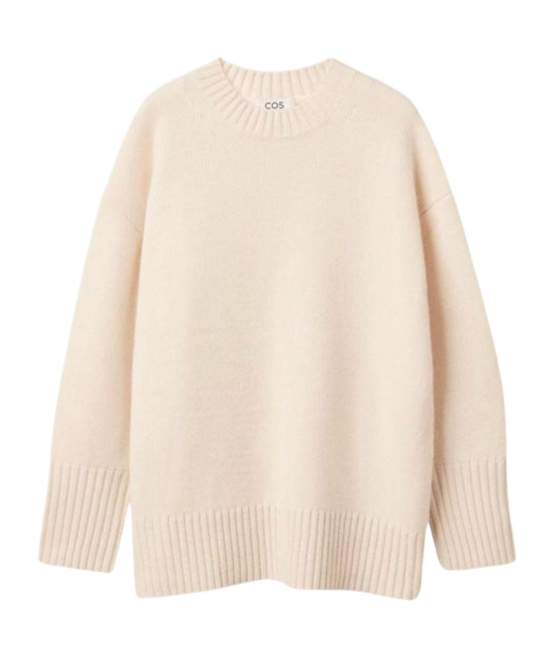 COS Белый кашемировый джемпер / свитер, фото 1