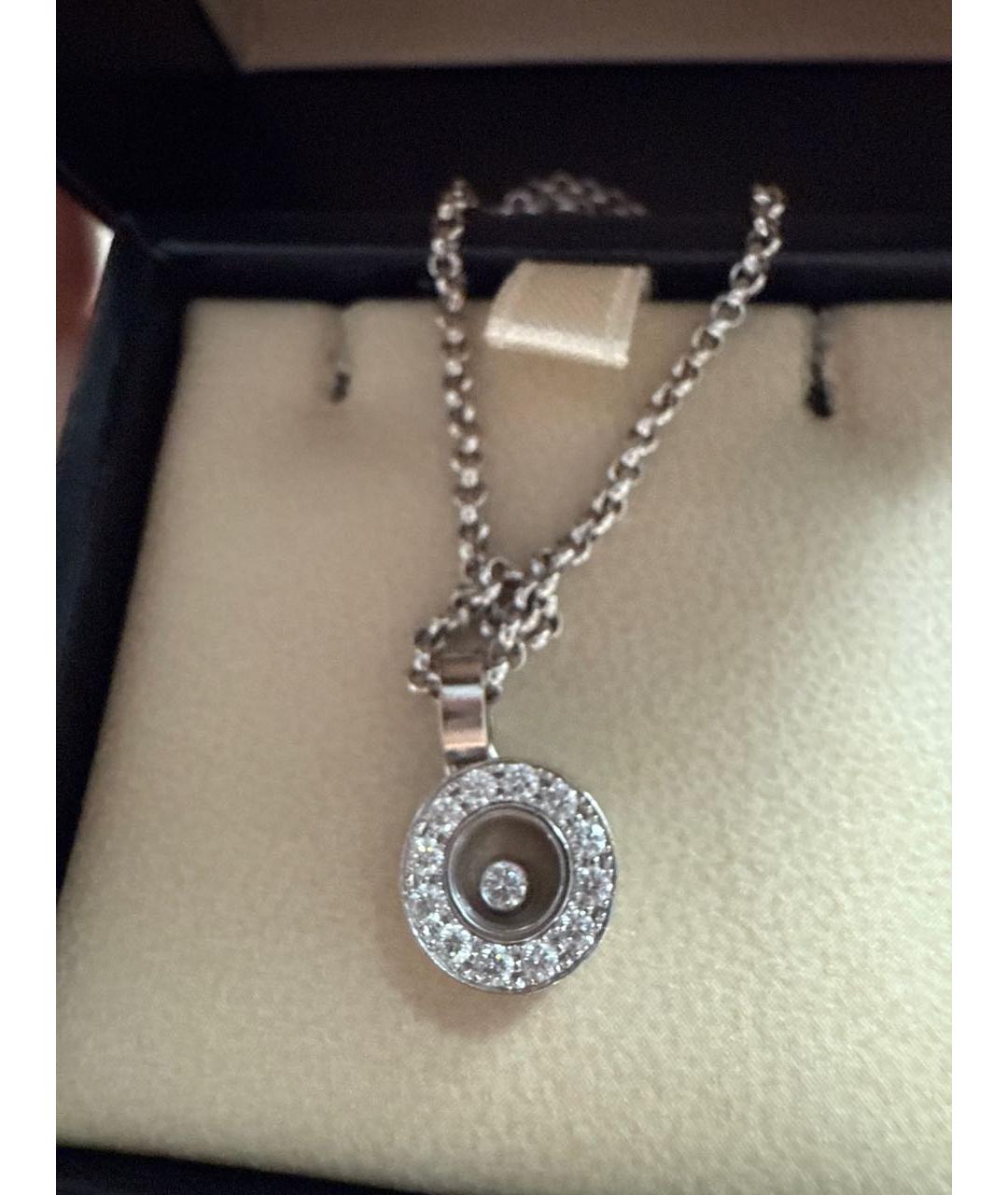 CHOPARD Серебряное колье из белого золота, фото 2