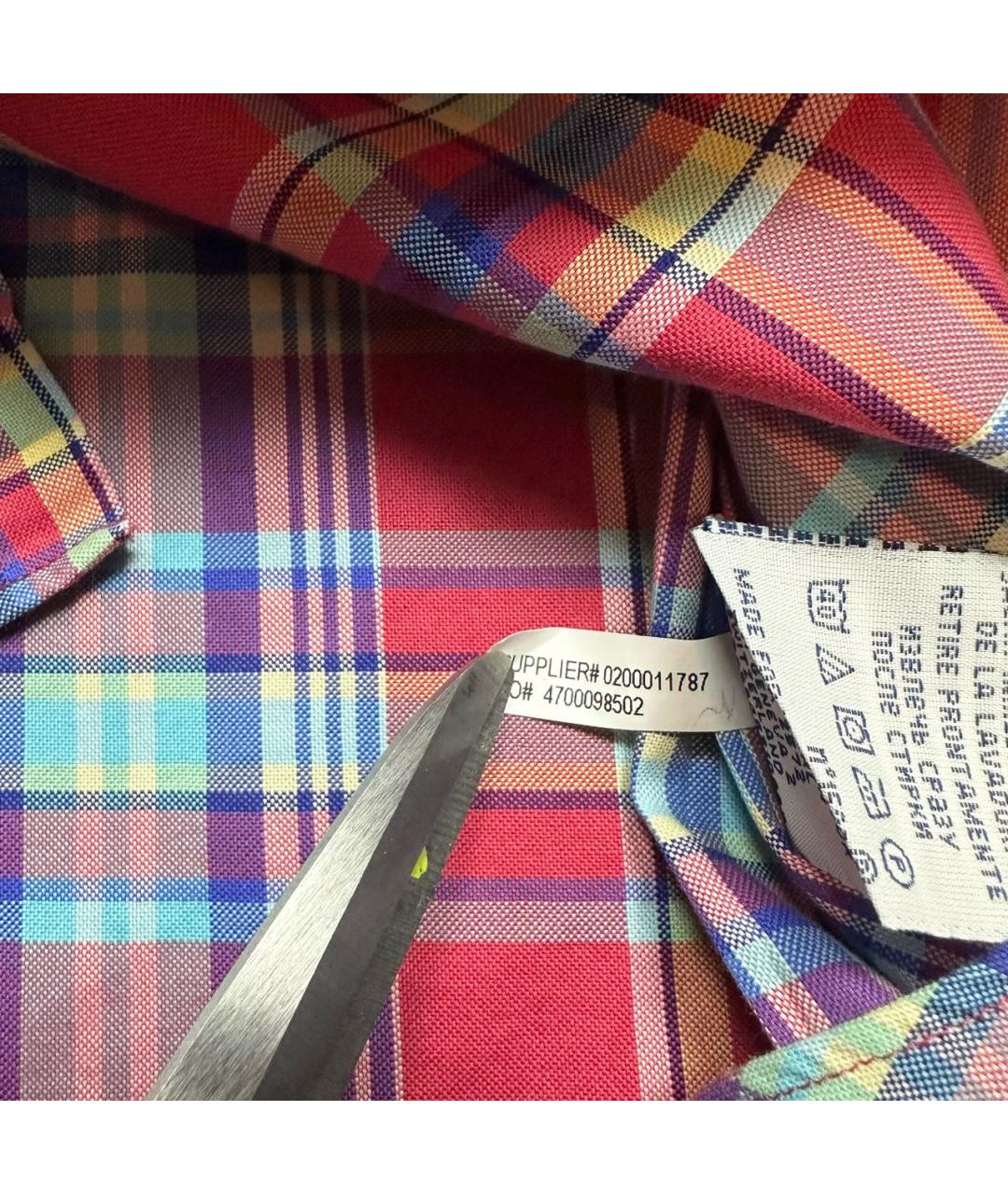 POLO RALPH LAUREN Мульти хлопковая кэжуал рубашка, фото 7