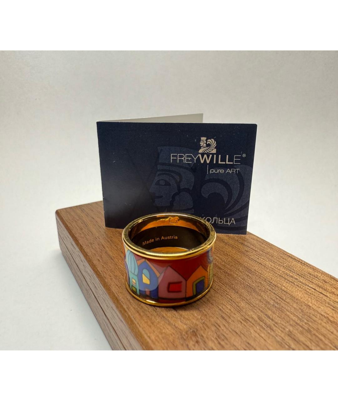 Frey Wille Золотое позолоченное кольцо, фото 3