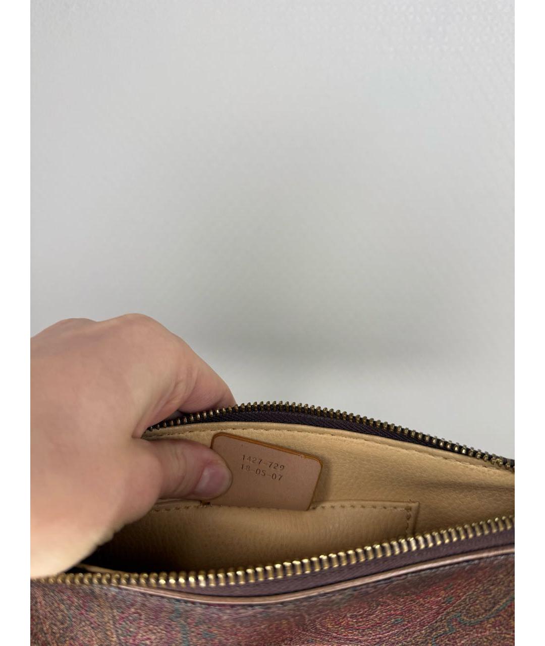 ETRO Мульти кожаная сумка с короткими ручками, фото 5