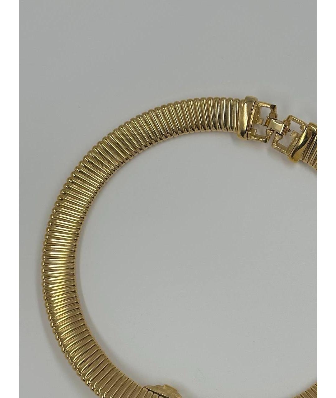 GIVENCHY Золотое металлическое колье, фото 7