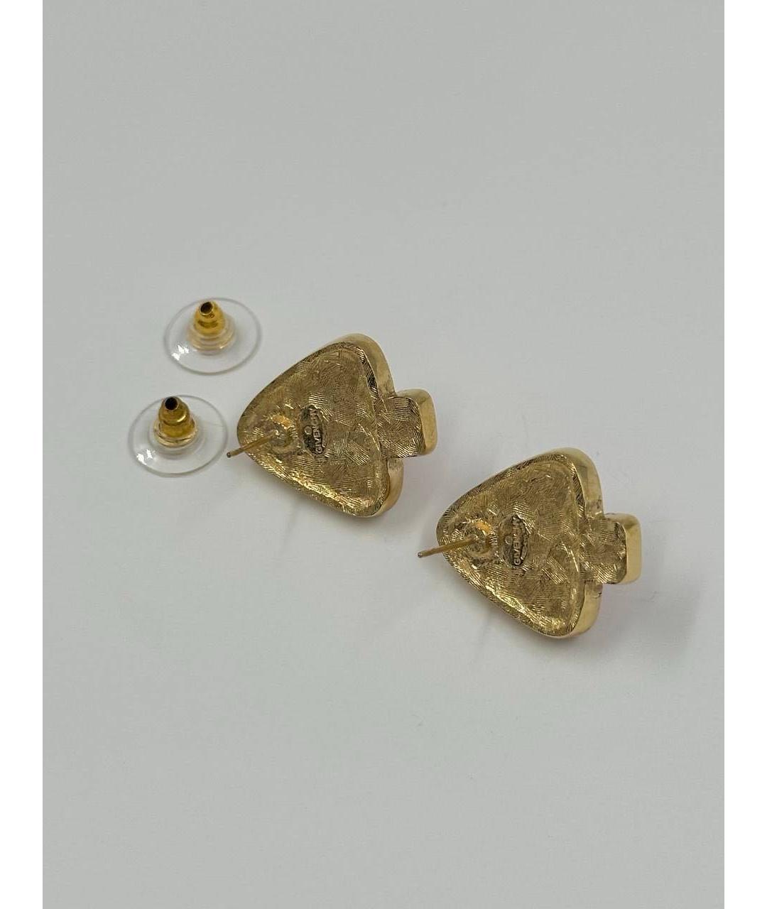 GIVENCHY Красные металлические серьги, фото 5