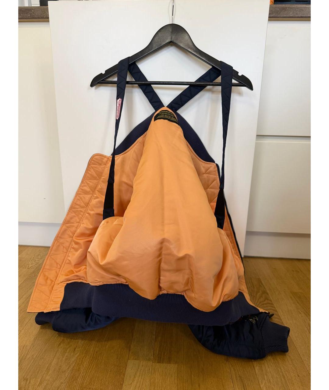 MAHARISHI Синяя полиэстеровая куртка, фото 3