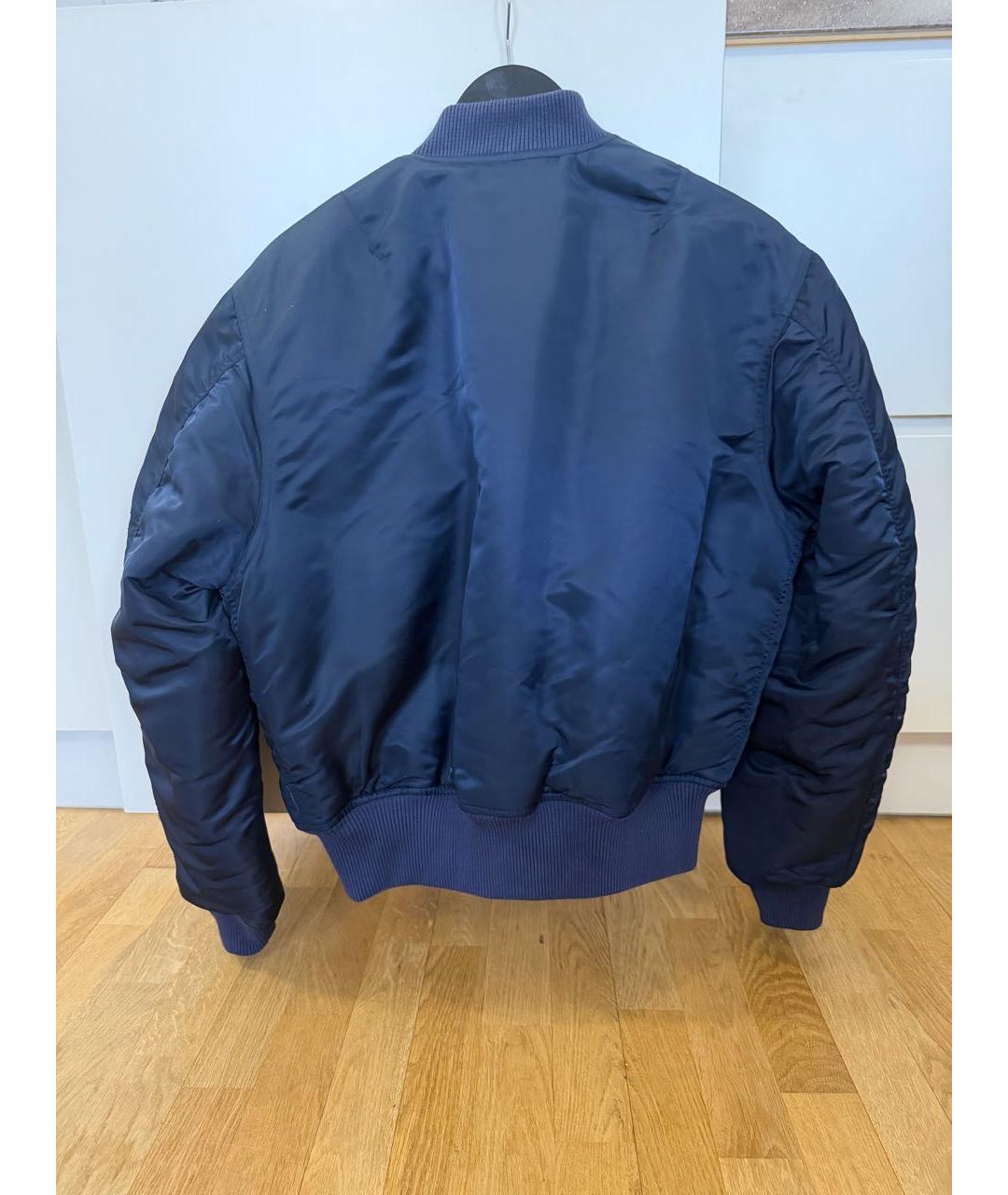 MAHARISHI Синяя полиэстеровая куртка, фото 2