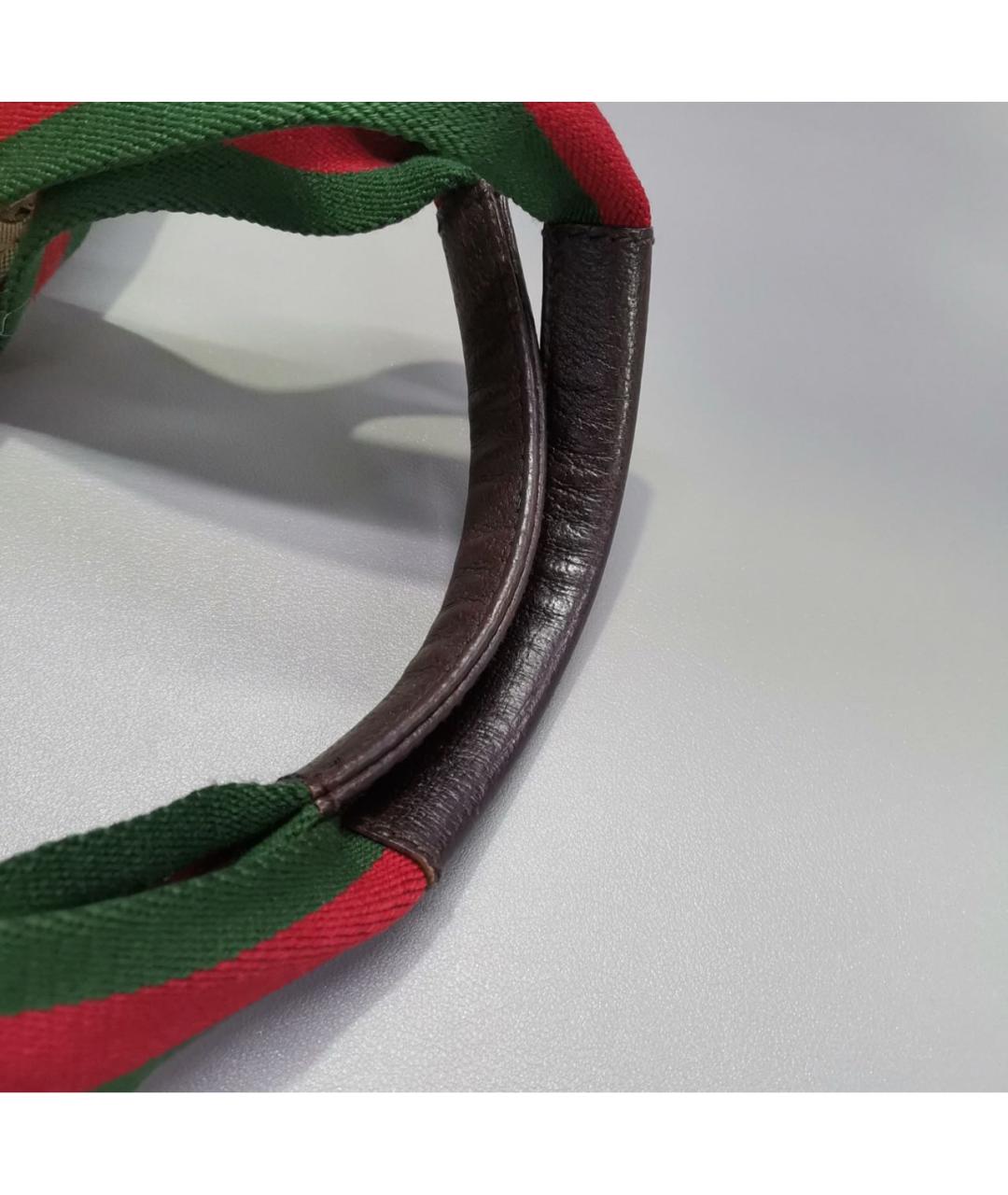 GUCCI Бежевая сумка тоут, фото 8