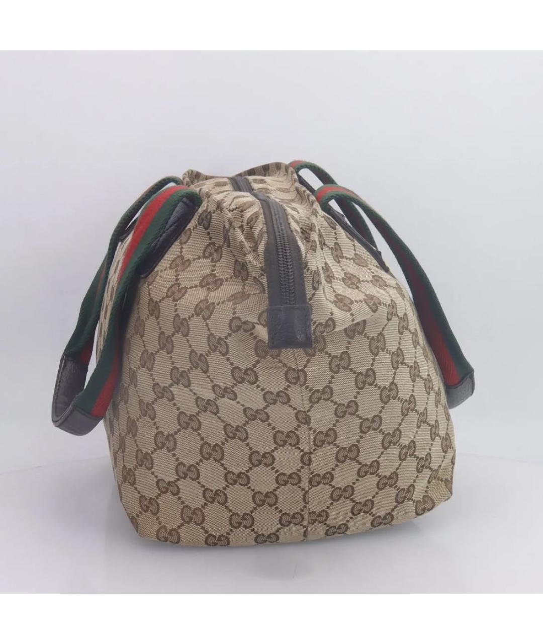 GUCCI Бежевая сумка тоут, фото 6