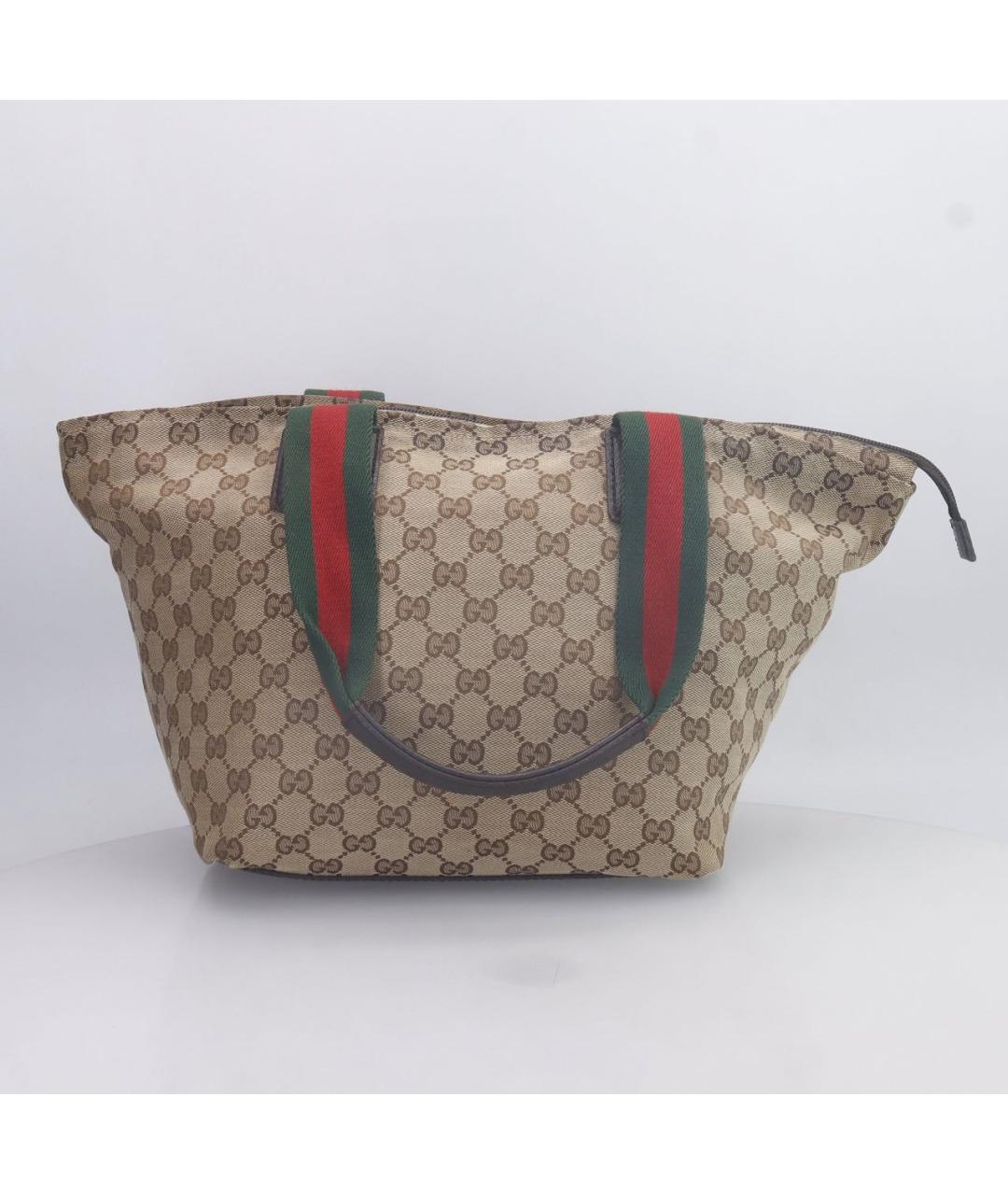 GUCCI Бежевая сумка тоут, фото 3
