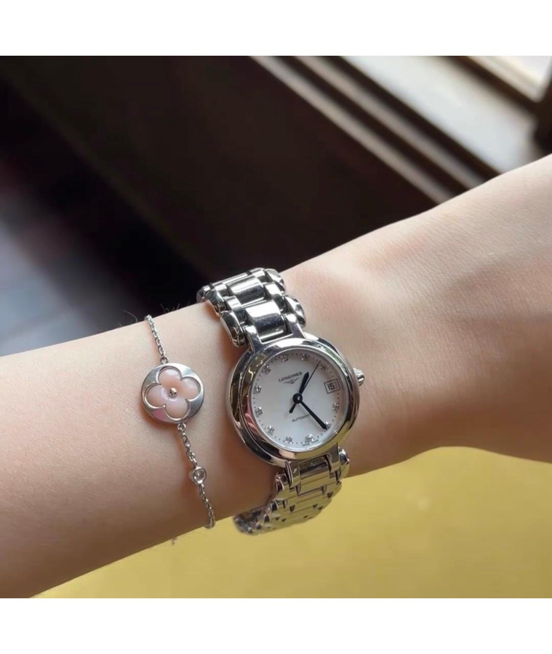 LOUIS VUITTON Серебрянный браслет из белого золота, фото 5