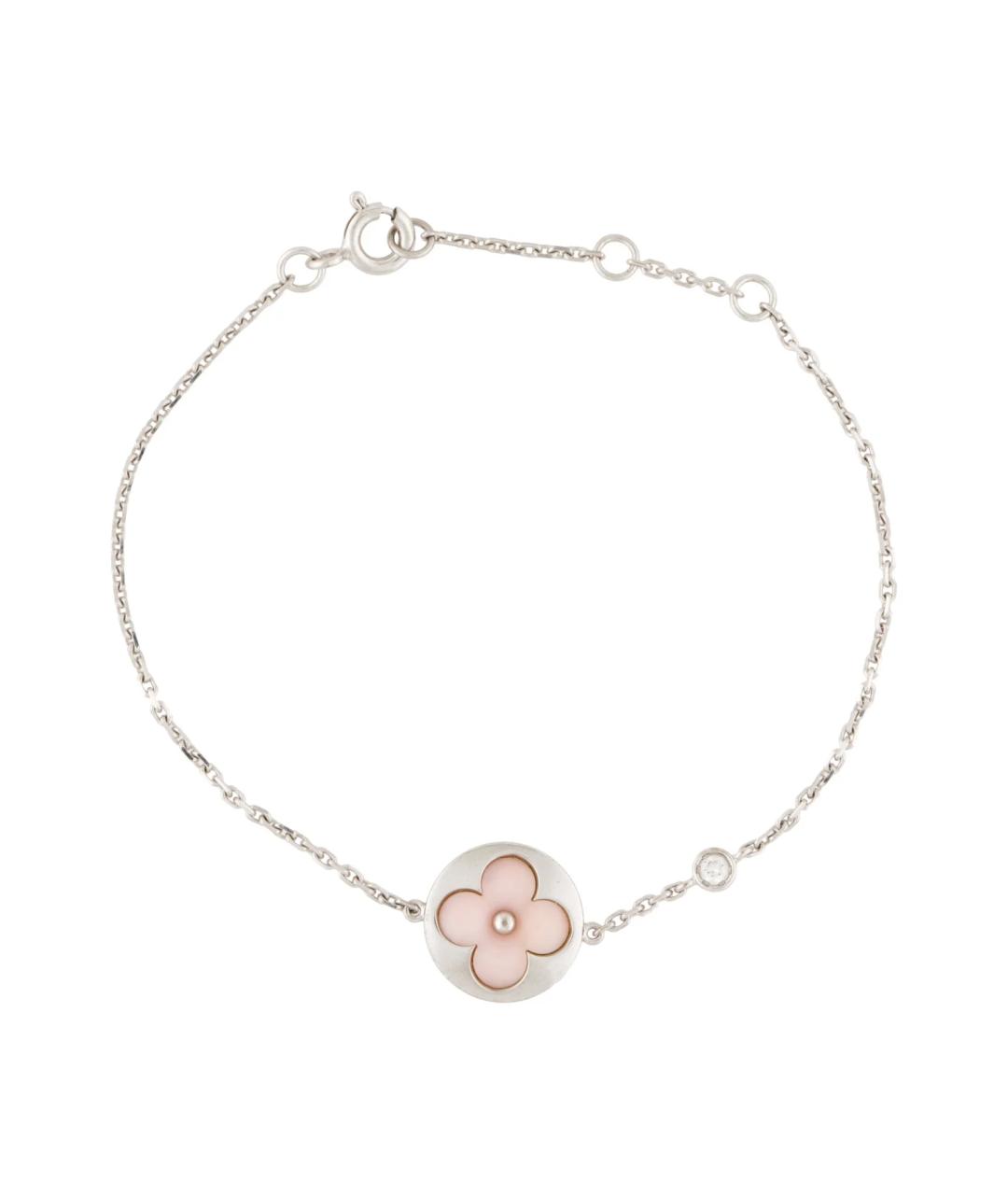 LOUIS VUITTON Серебрянный браслет из белого золота, фото 1