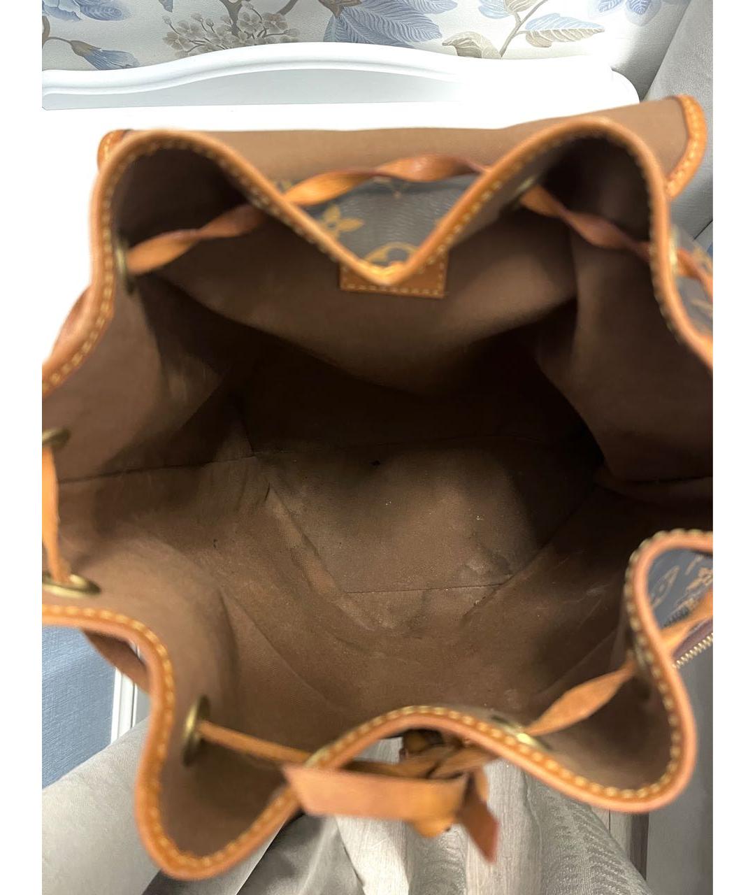 LOUIS VUITTON Коричневый рюкзак, фото 5