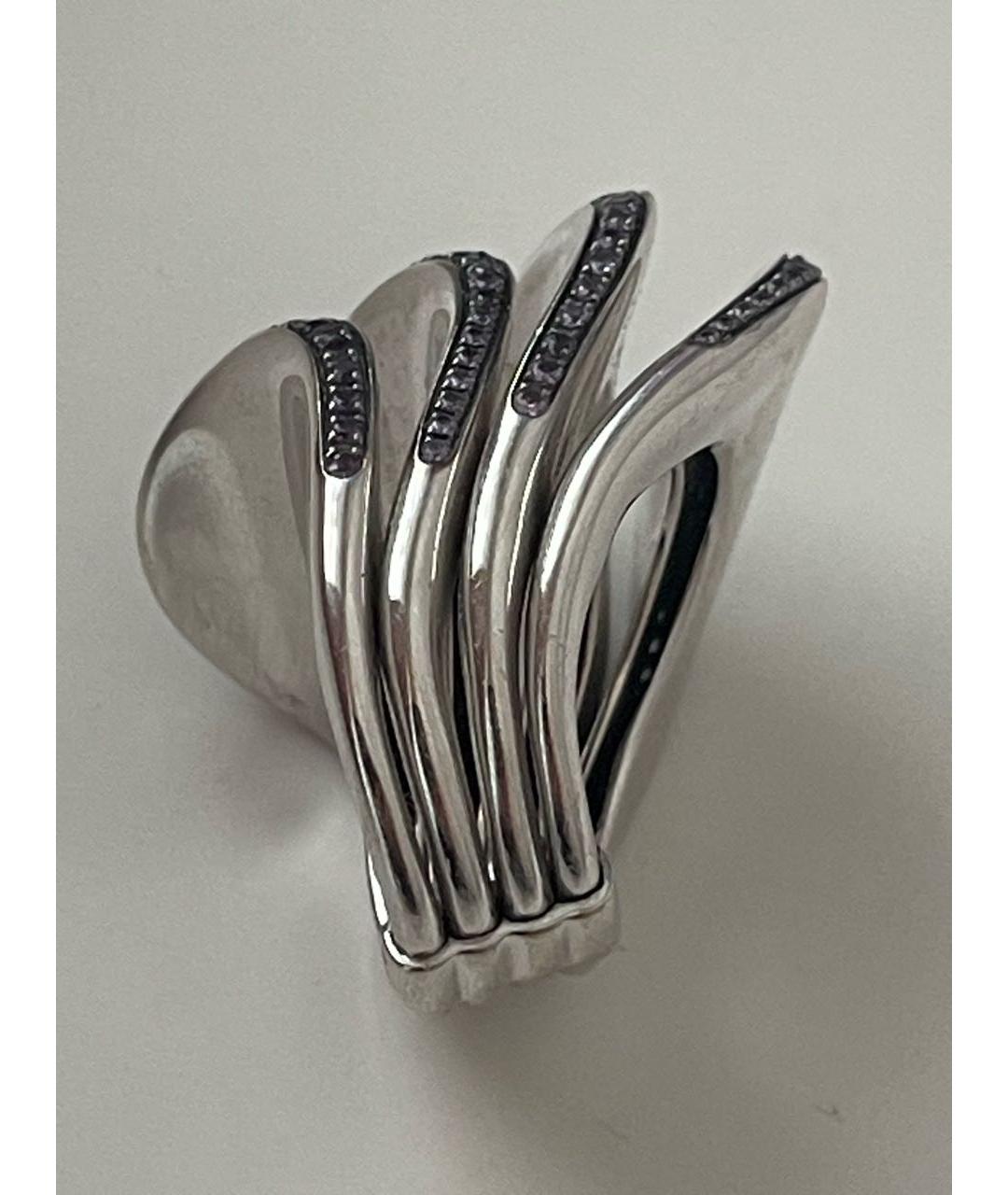 DE GRISOGONO Фиолетовое кольцо из белого золота, фото 2