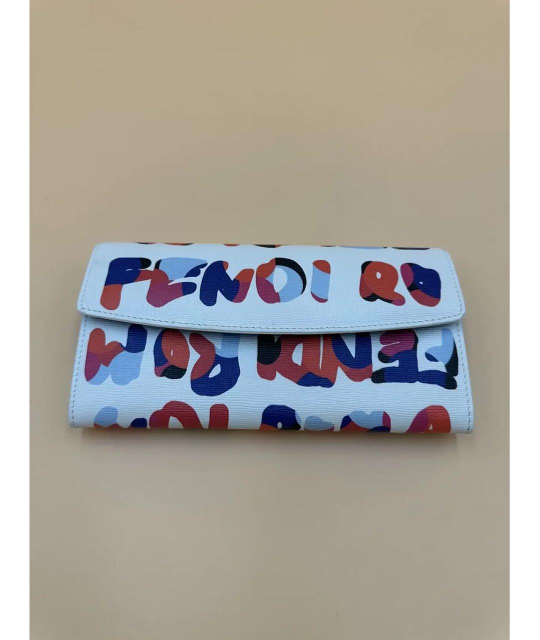 FENDI Мульти кожаный кошелек, фото 9