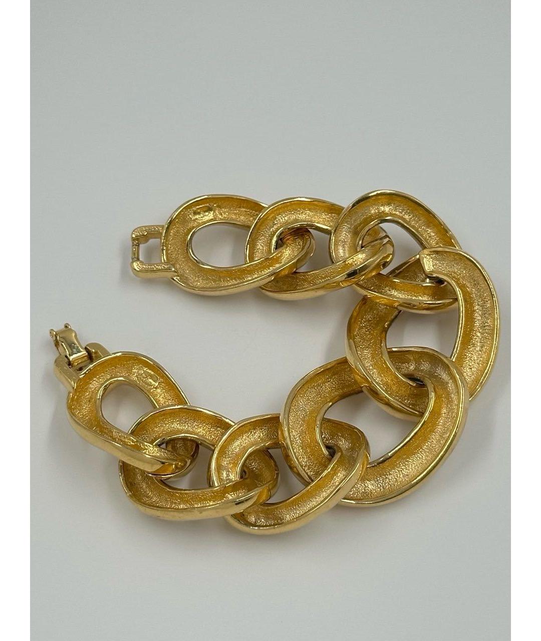 GIVENCHY Золотой металлический браслет, фото 6