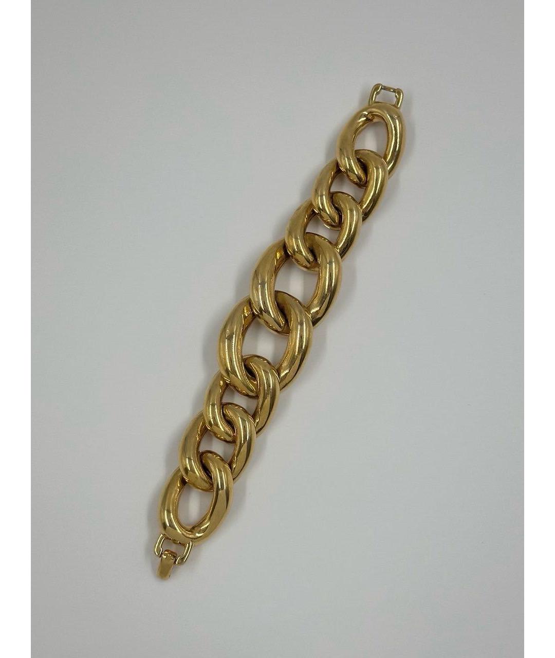 GIVENCHY Золотой металлический браслет, фото 9