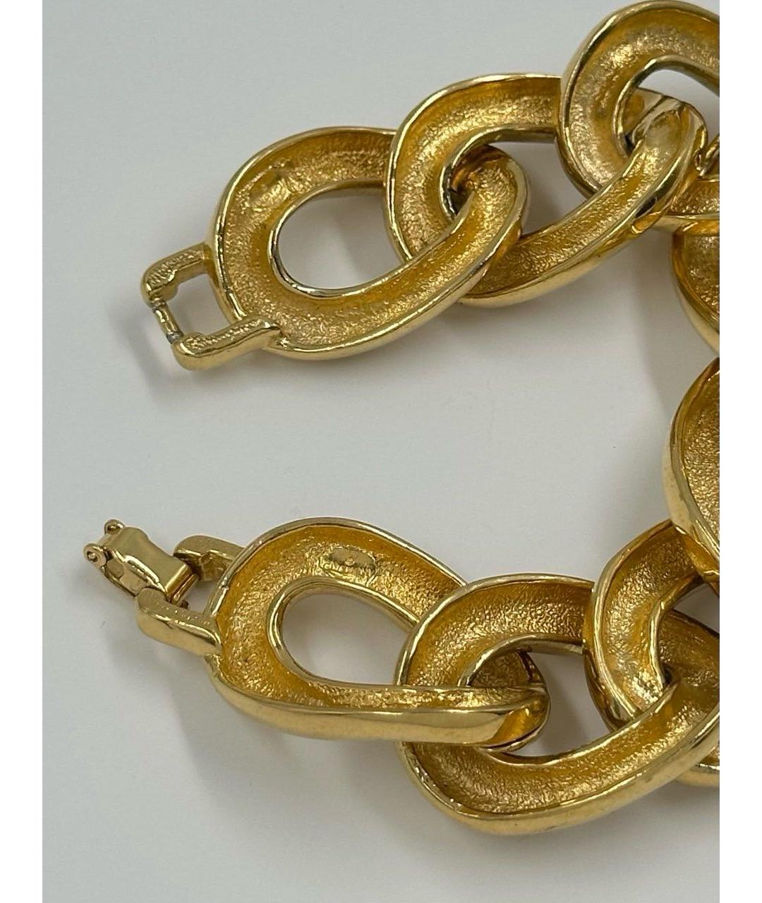 GIVENCHY Золотой металлический браслет, фото 5