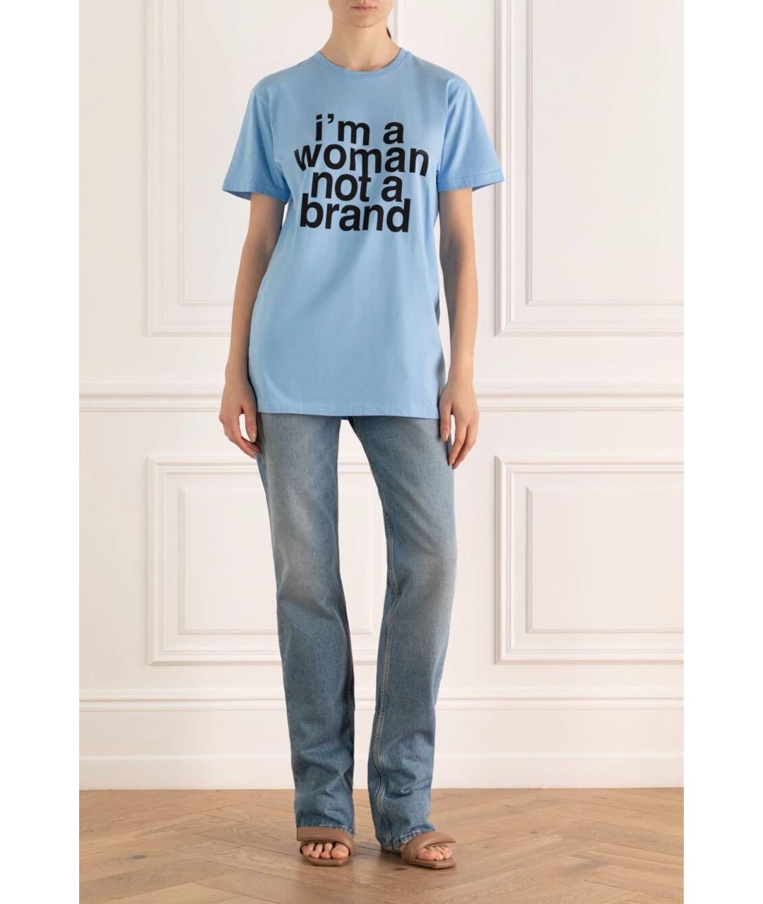 ERIKA CAVALLINI Хаки хлопковая футболка, фото 6