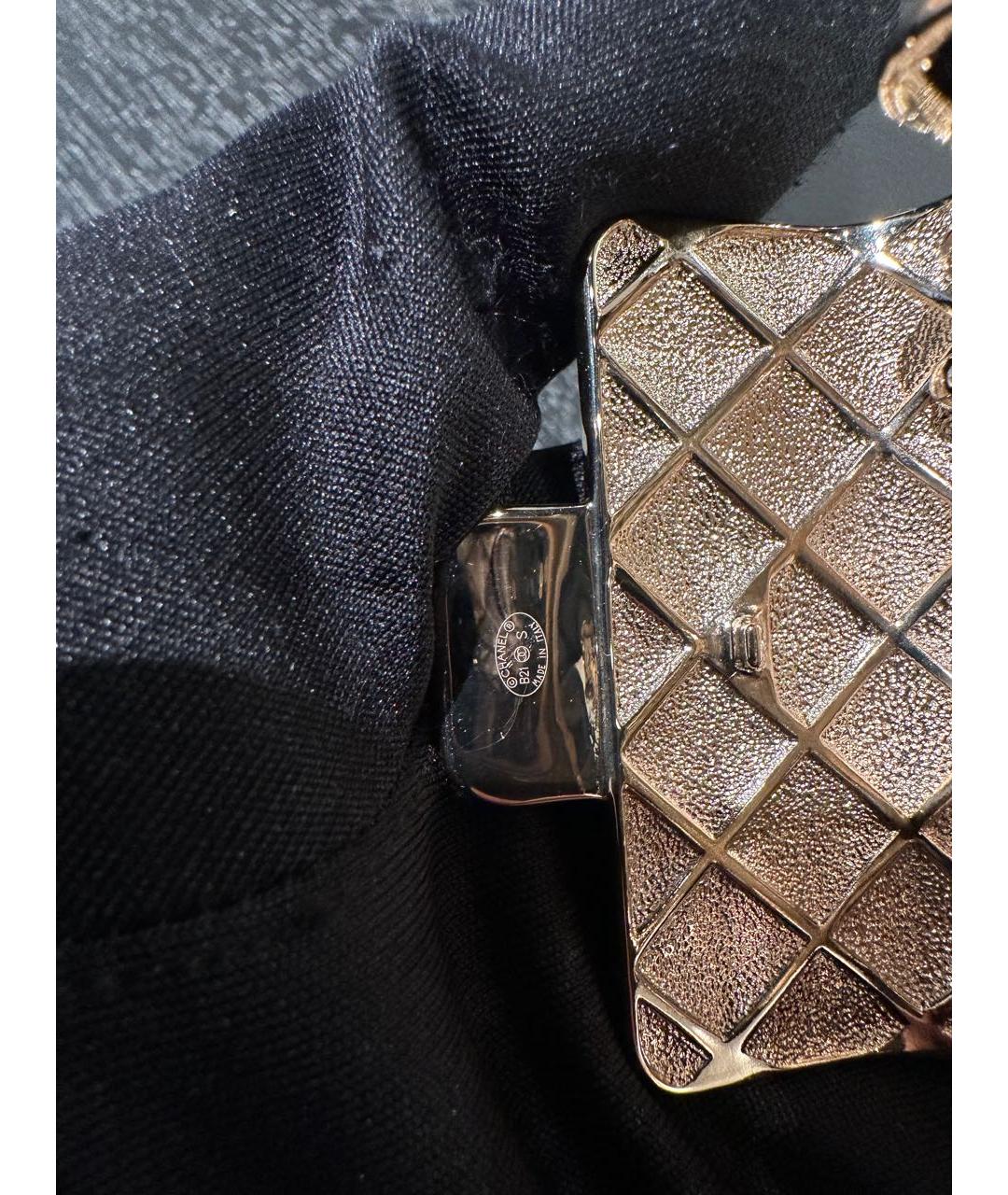 CHANEL Серебряная сумка через плечо, фото 7