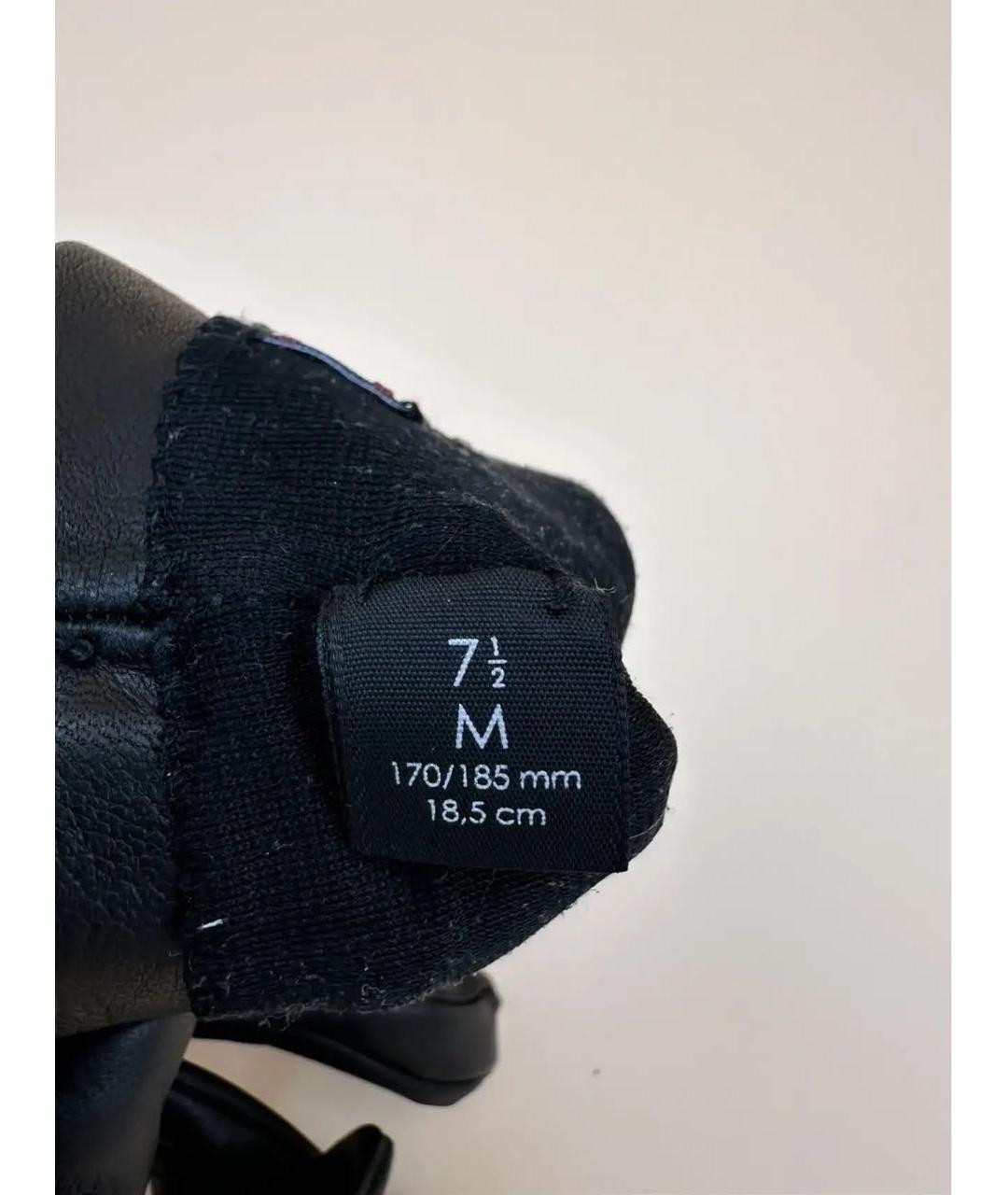 GUCCI Черные кожаные перчатки, фото 8