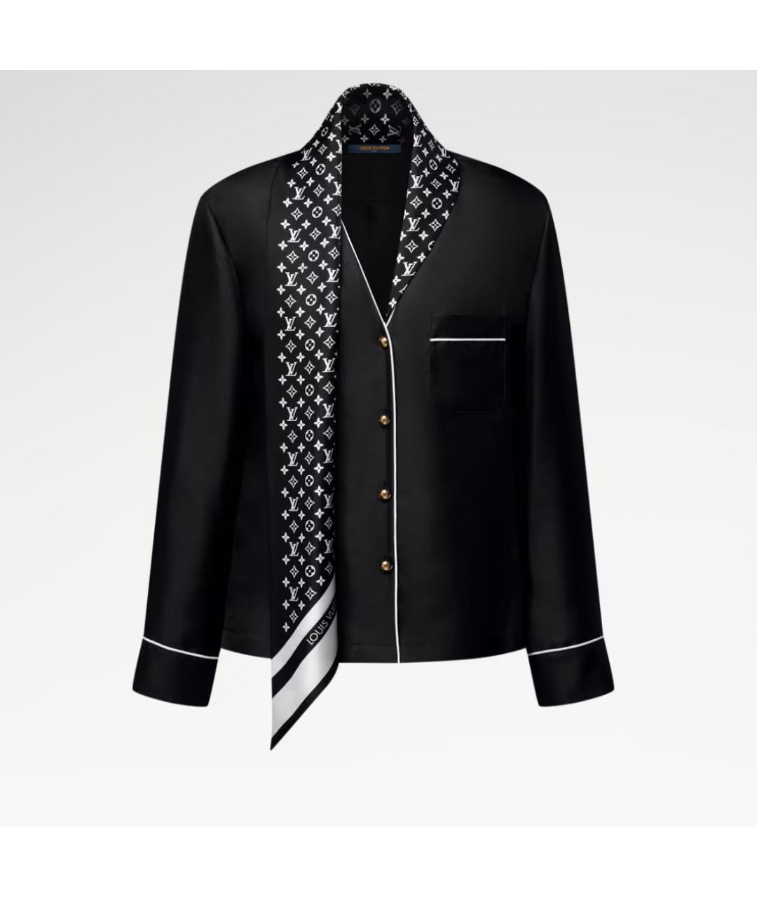 LOUIS VUITTON Черная блузы, фото 1