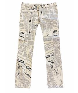 JOHN GALLIANO Джинсы